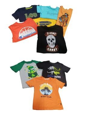 Lee / Champion / Brooklyn & Mix Brands Short Sleeved & Tank Top Shirts | Size 4T